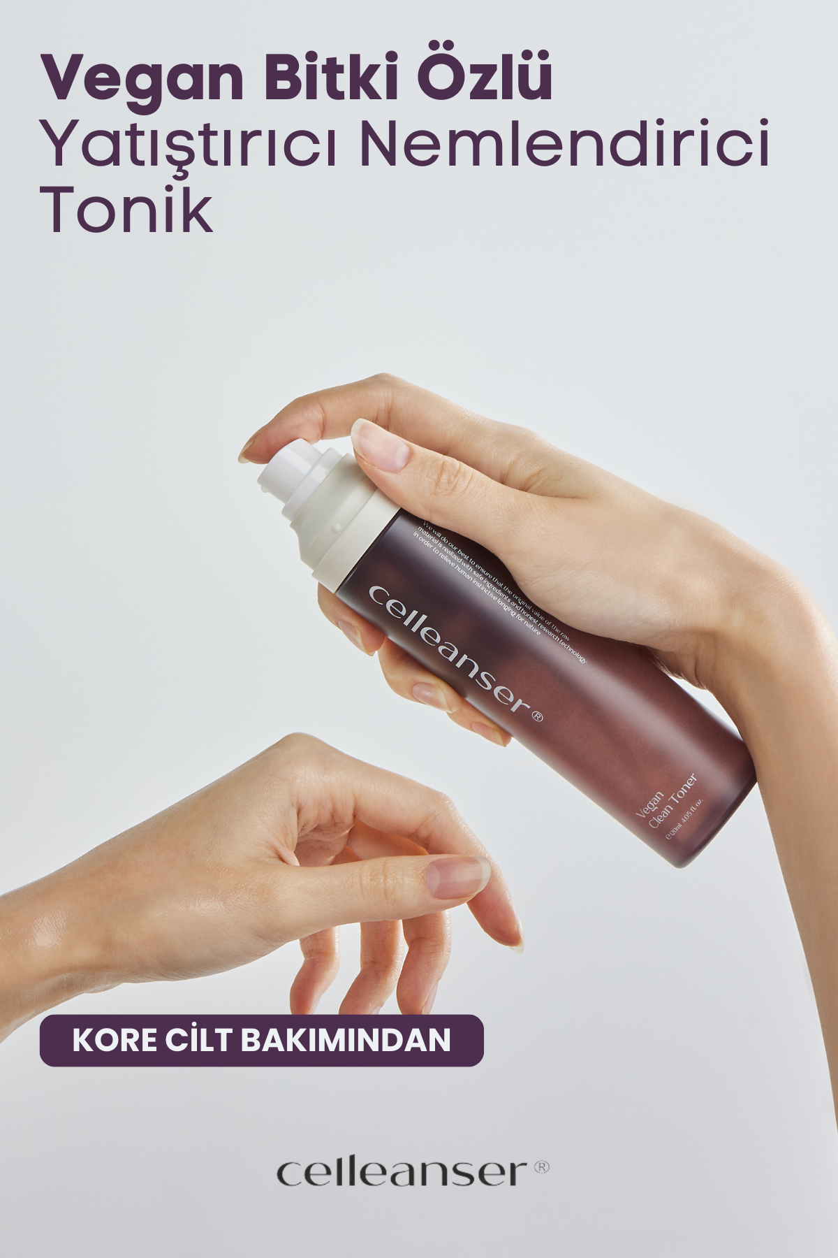 Celleanser Soothing Repair Vegan Toner 120 ml