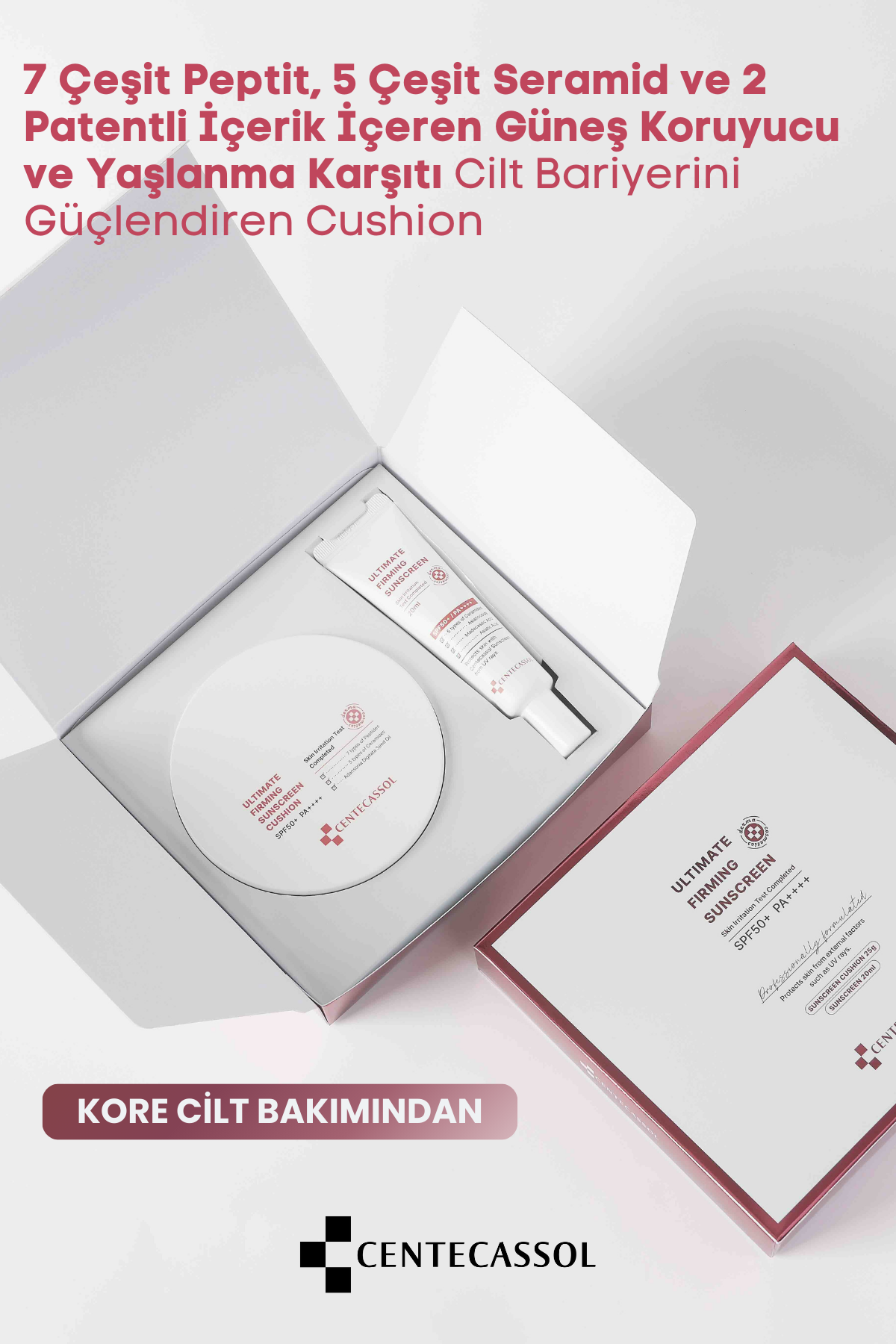 Centecassol Perfect Protection and Anti-Wrinkle Effect: Ultimate Firming Sunscreen Cushion