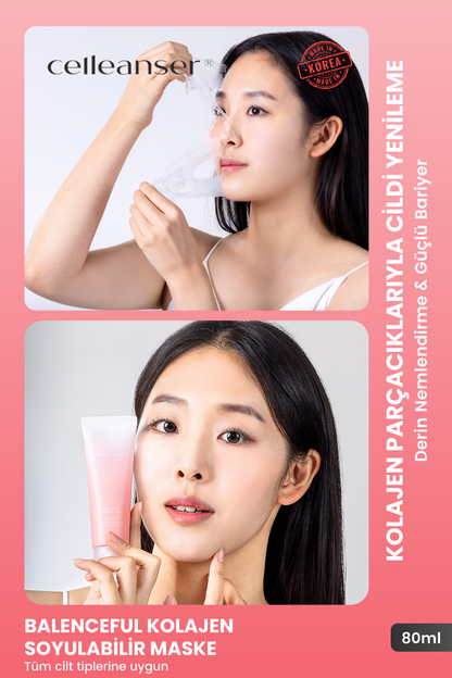 Celleanser Balanceful Peel Off Pack - Peelable Face Mask