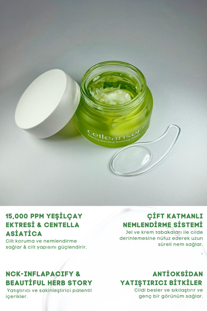 Celleanser Double Layer Moisturizer: Relaxing Blending Soothing Cream