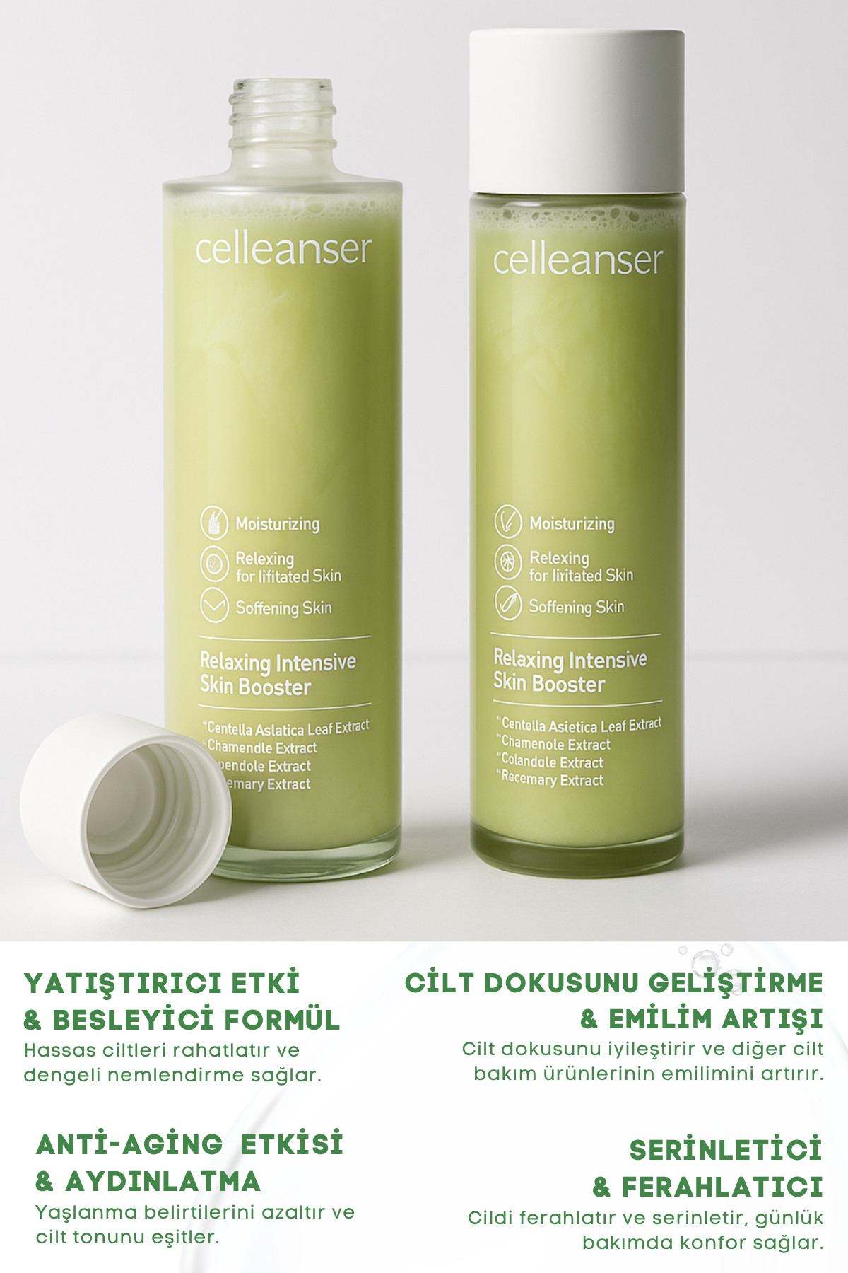 Celleanser Skin Barrier Strengthening Tonic: Relaxing Intensive Skin Booster