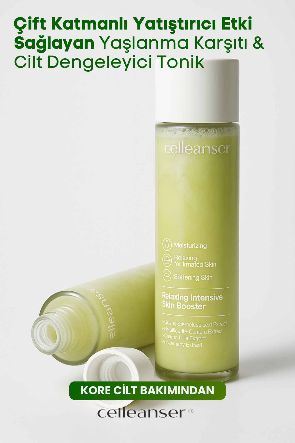 Celleanser Skin Barrier Strengthening Tonic: Relaxing Intensive Skin Booster