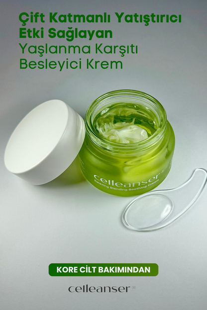 Celleanser Double Layer Moisturizer: Relaxing Blending Soothing Cream