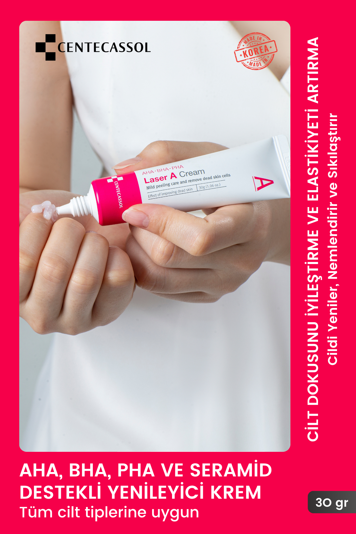 Centecassol AHA-BHA-PHA Derma Cream: Acne Free, Smooth and Moisturize Your Skin