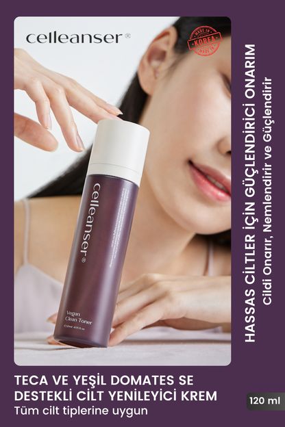 Celleanser Soothing Repair Vegan Toner 120 ml