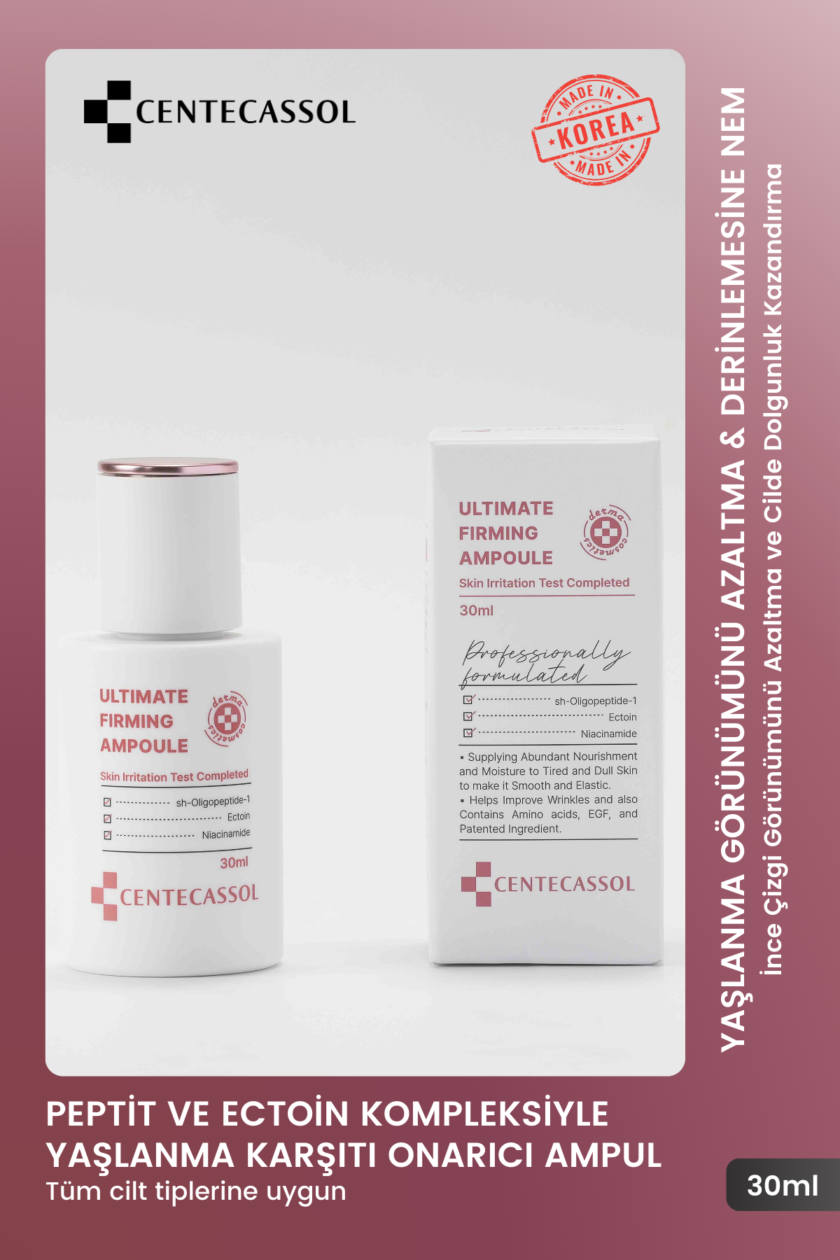 Centecassol Unique Skin Renewal Ampoule: Ultimate Firming Ampoule