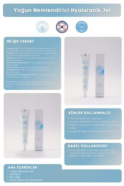 CENTECASSOL Yoğun Nem ve Onarım: Hyaluronic Jel ile Canlı Bir Cilt