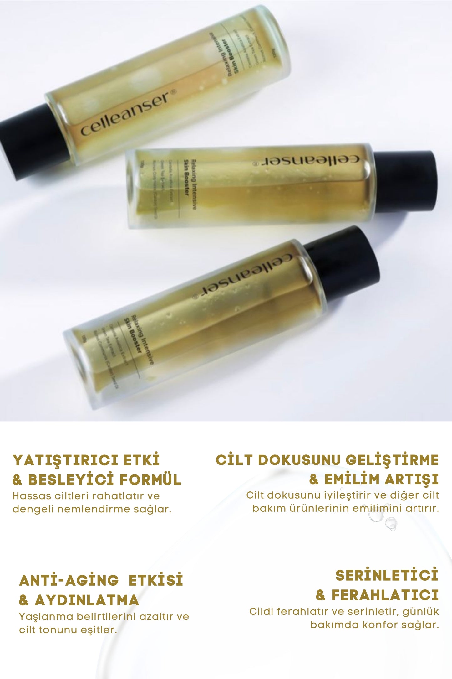 Celleanser Skin Barrier Strengthening Tonic: Relaxing Intensive Skin Booster