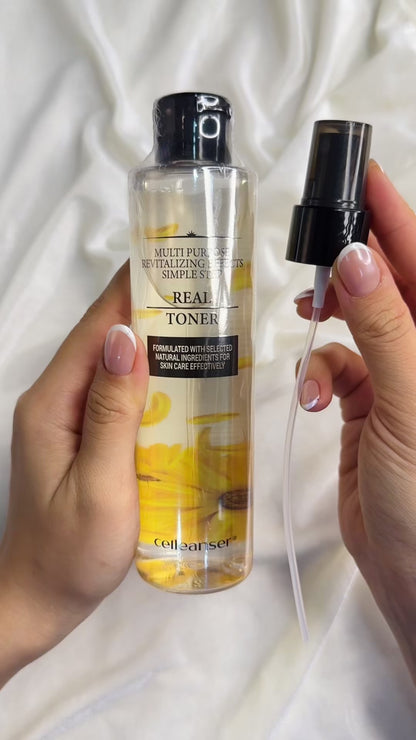 CELLEANSER Calendula Içeren Nemlendirici, Yatıştırıcı, Besleyici, Iltihaplı Akne Karşıtı Yüz Tonik